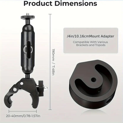 STARLINK MINI Adjustable Clamp Mount with Swivel 360 Mini Ball Head