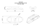 Big Balls Mounting System - Arm - Mid Arm 100mm