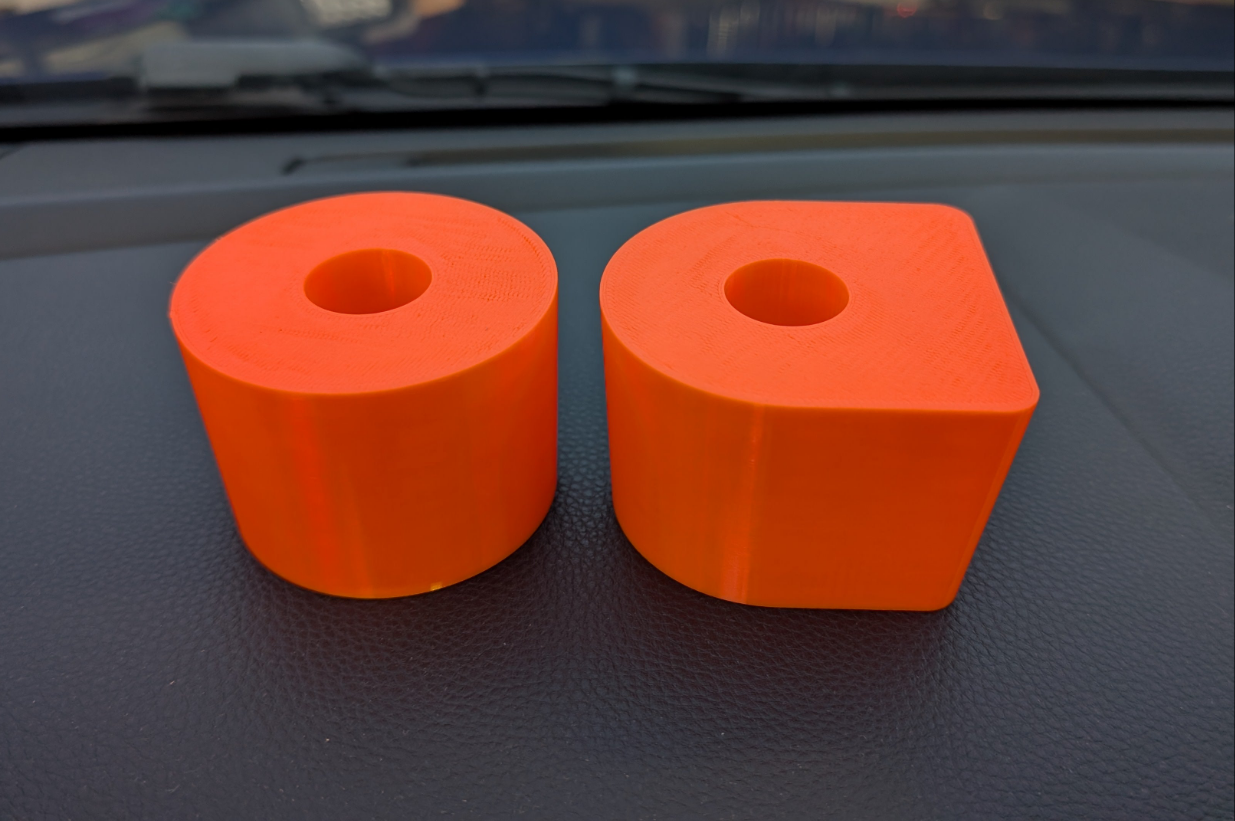 Isuzu D-MAX / Mazda BT50 (MY21+) Cup Holder Spacers Front & Rear