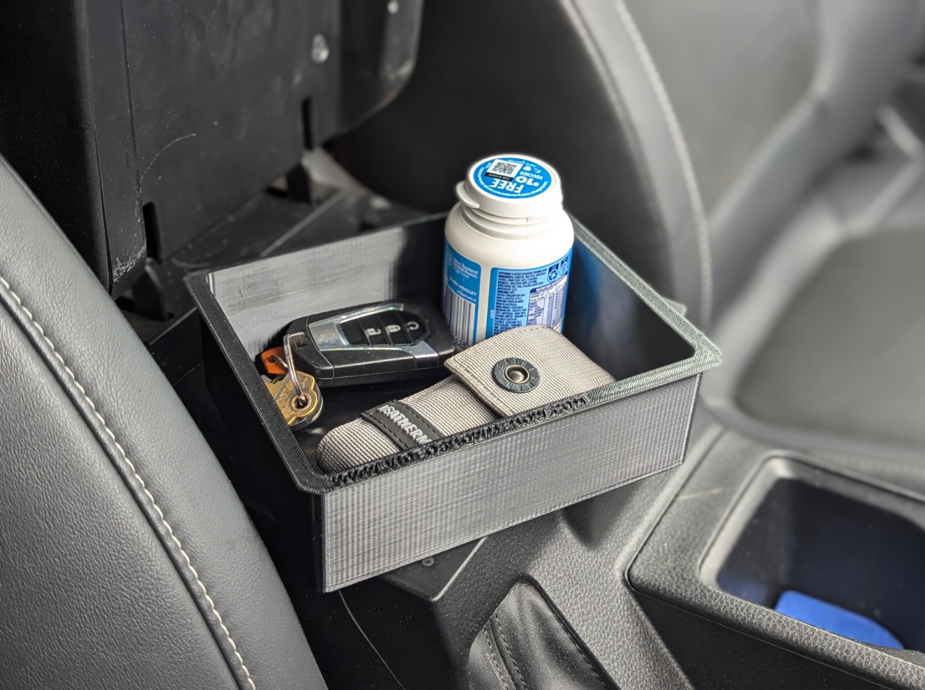 Isuzu D-MAX / Mazda BT50 (MY21+) DEEP PAN Centre Console Tray Armrest Storage - 50mm Deep