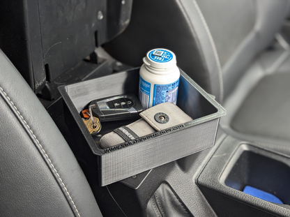 Isuzu D-MAX / Mazda BT50 (MY21+) DEEP PAN Centre Console Tray Armrest Storage - 50mm Deep