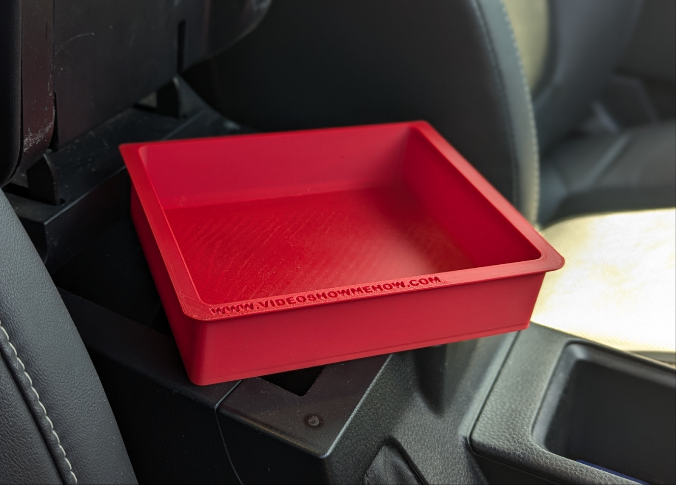 Isuzu D-MAX / Mazda BT50 (MY21+) REGULAR SIZE Centre Console Tray Armrest Storage - 35mm Deep