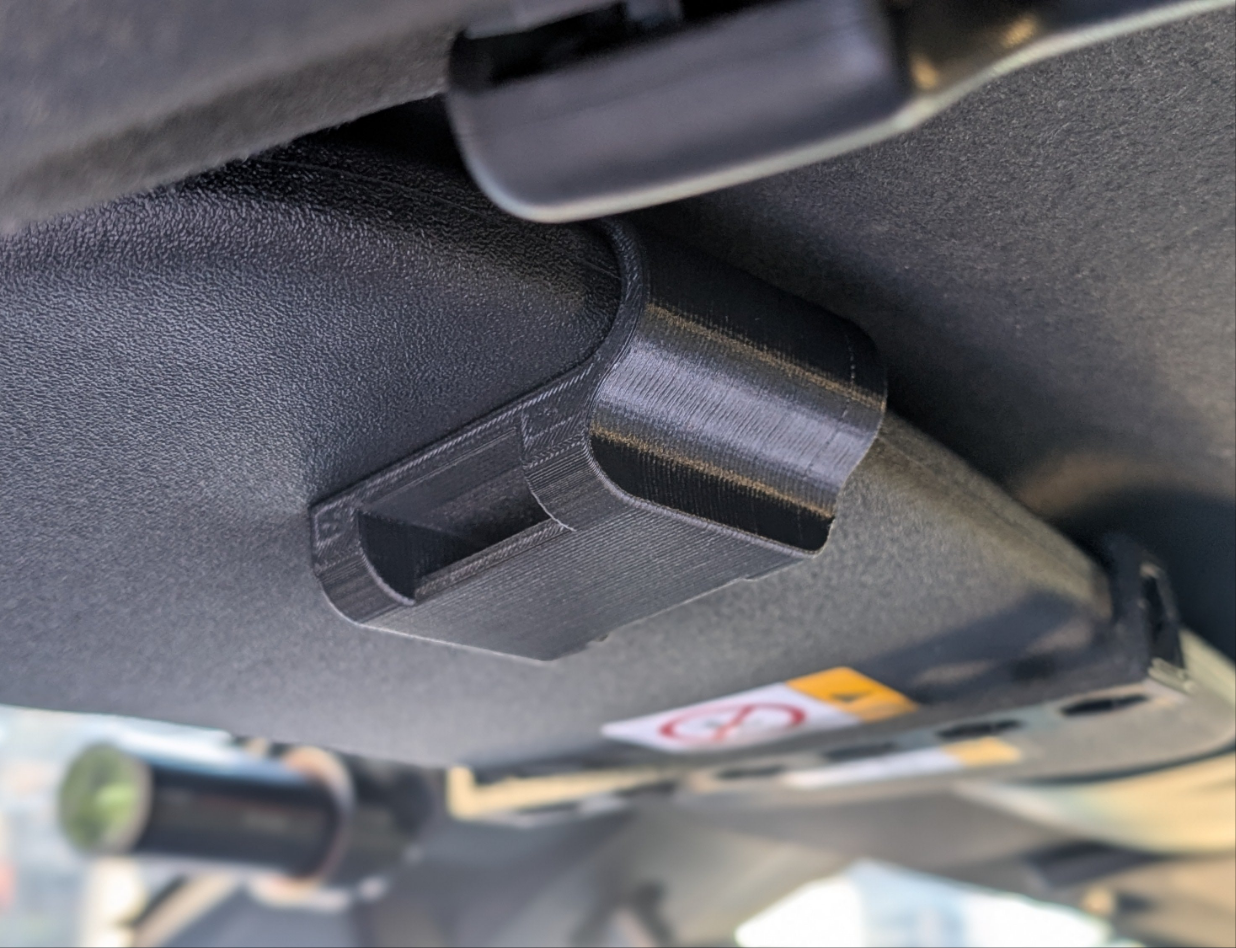 Handheld UHF Visor Clip Mount