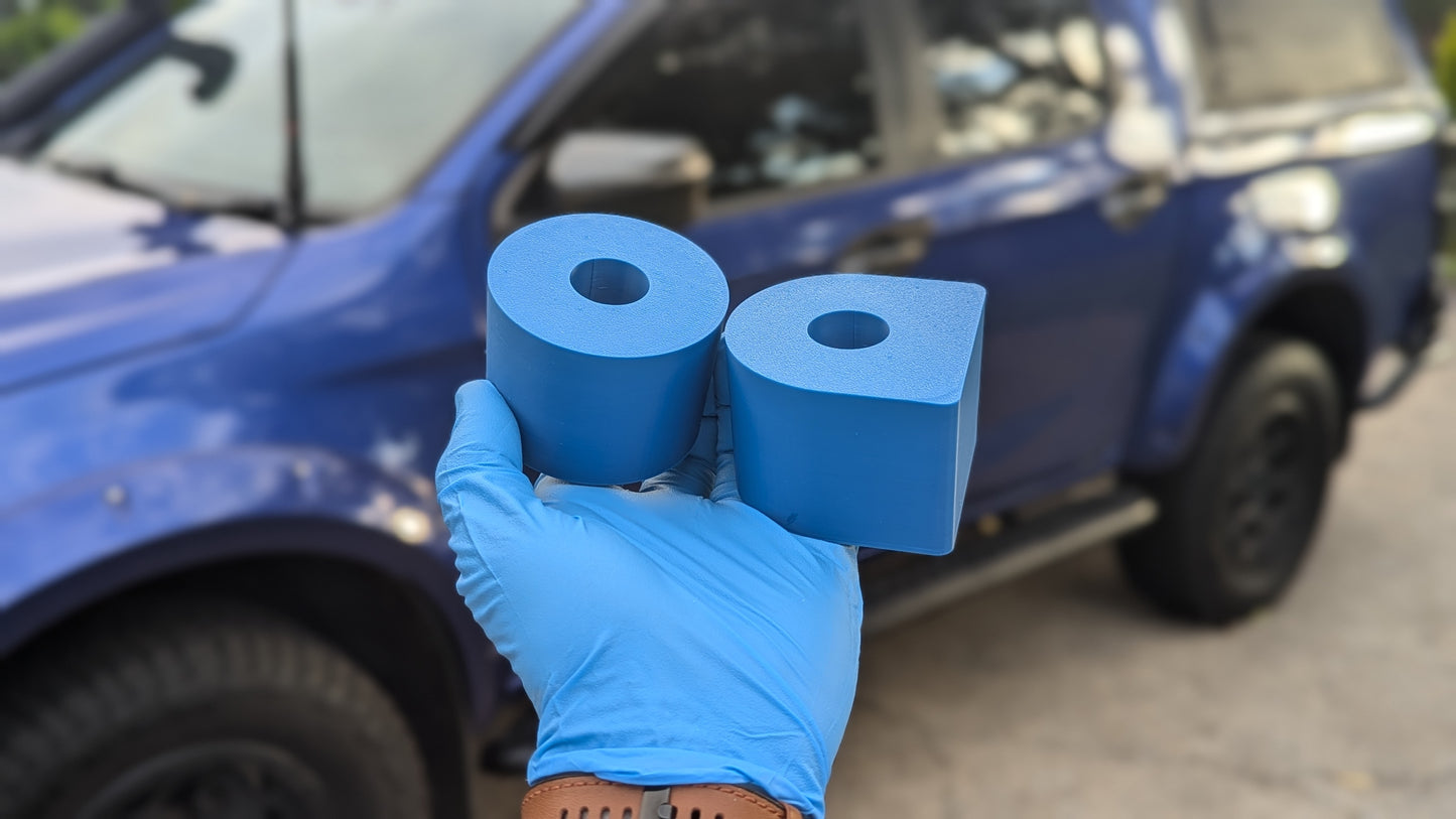 Isuzu D-MAX / Mazda BT50 (MY21+) Cup Holder Spacers Front & Rear