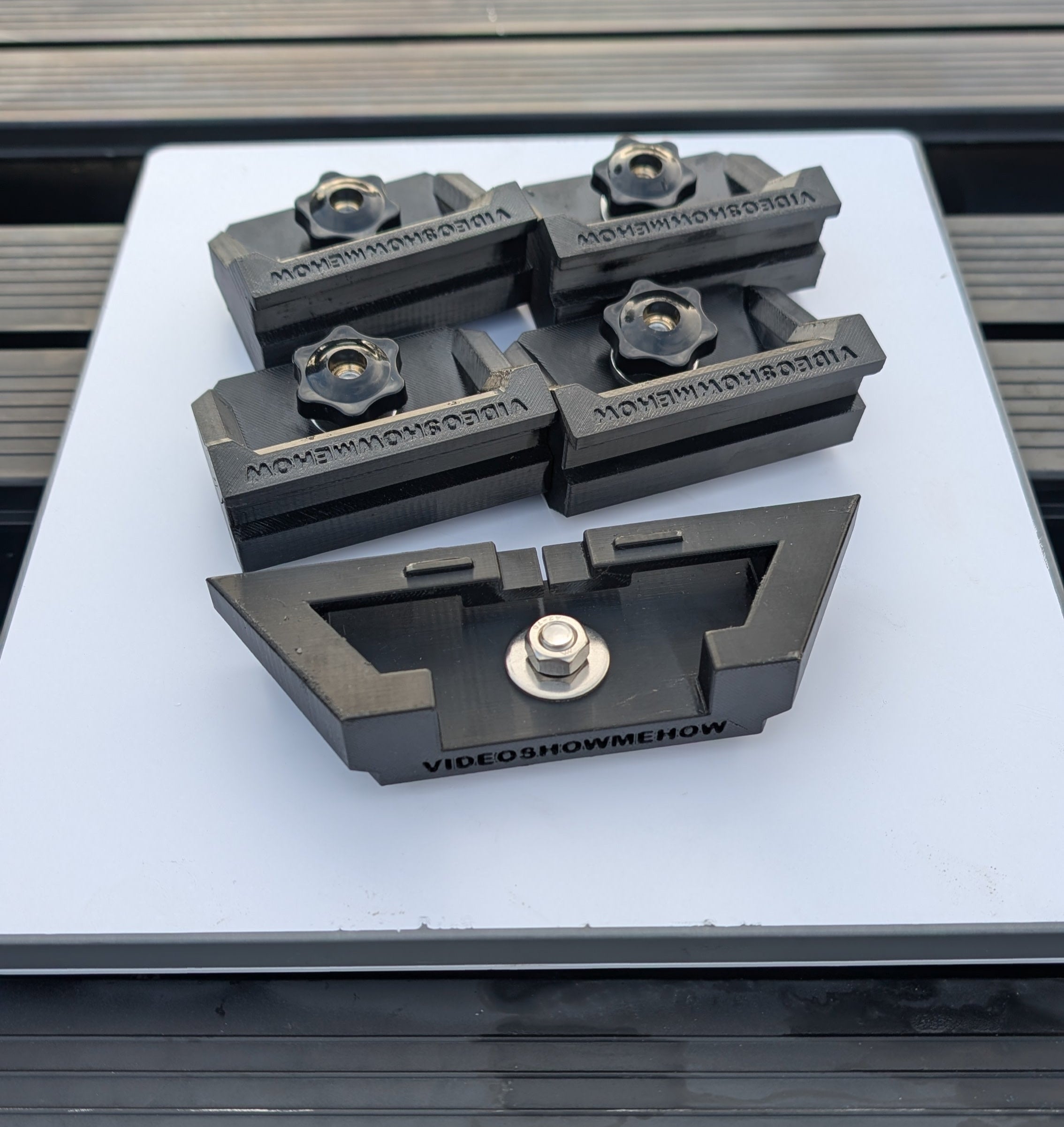 STARLINK Roof Rack Rhino Pioneer Flat Rack 5-Point Mounting System | Suits most Roof Rack Types