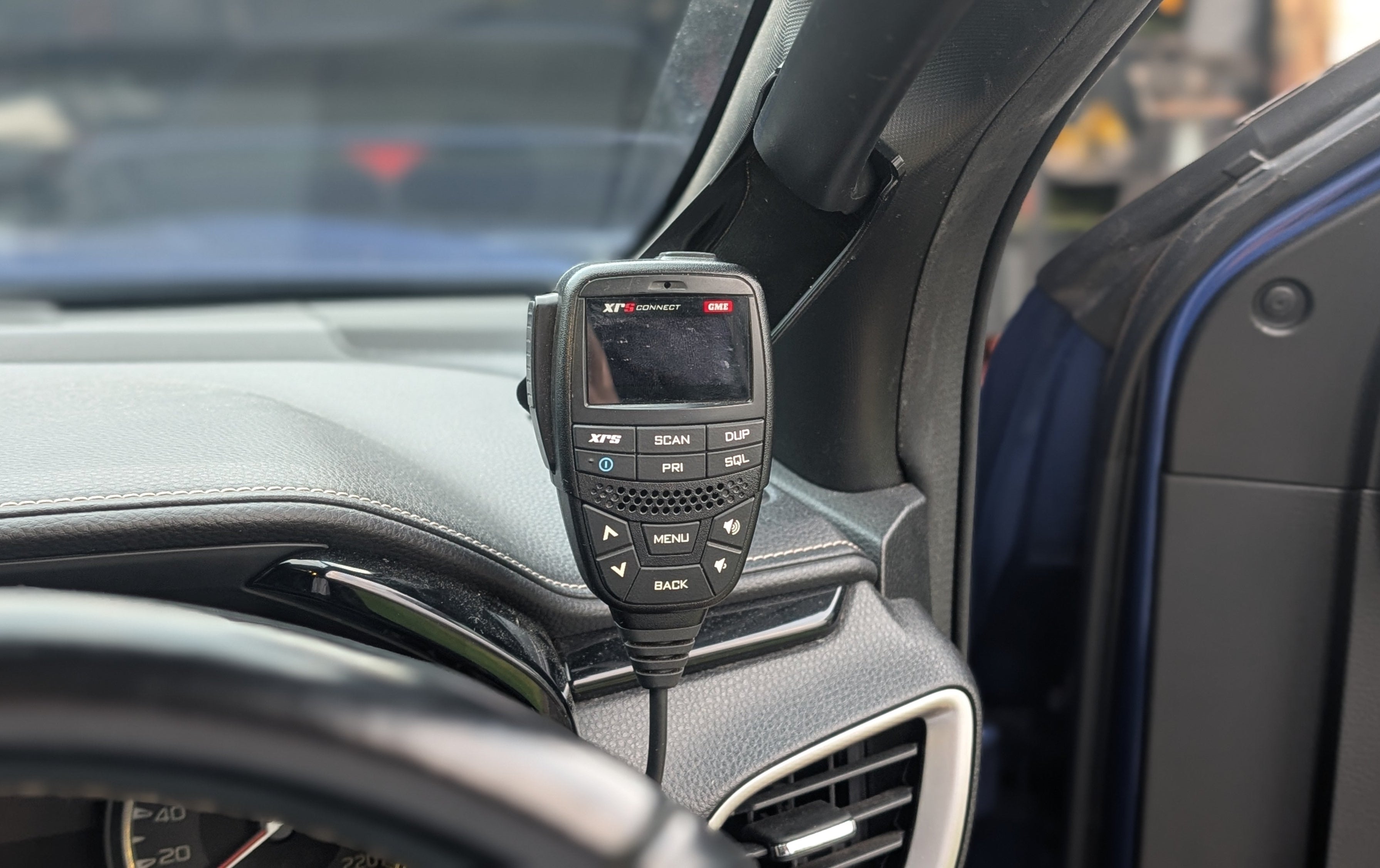 UHF Radio GME Mic Holder Pillar Bracket Mount