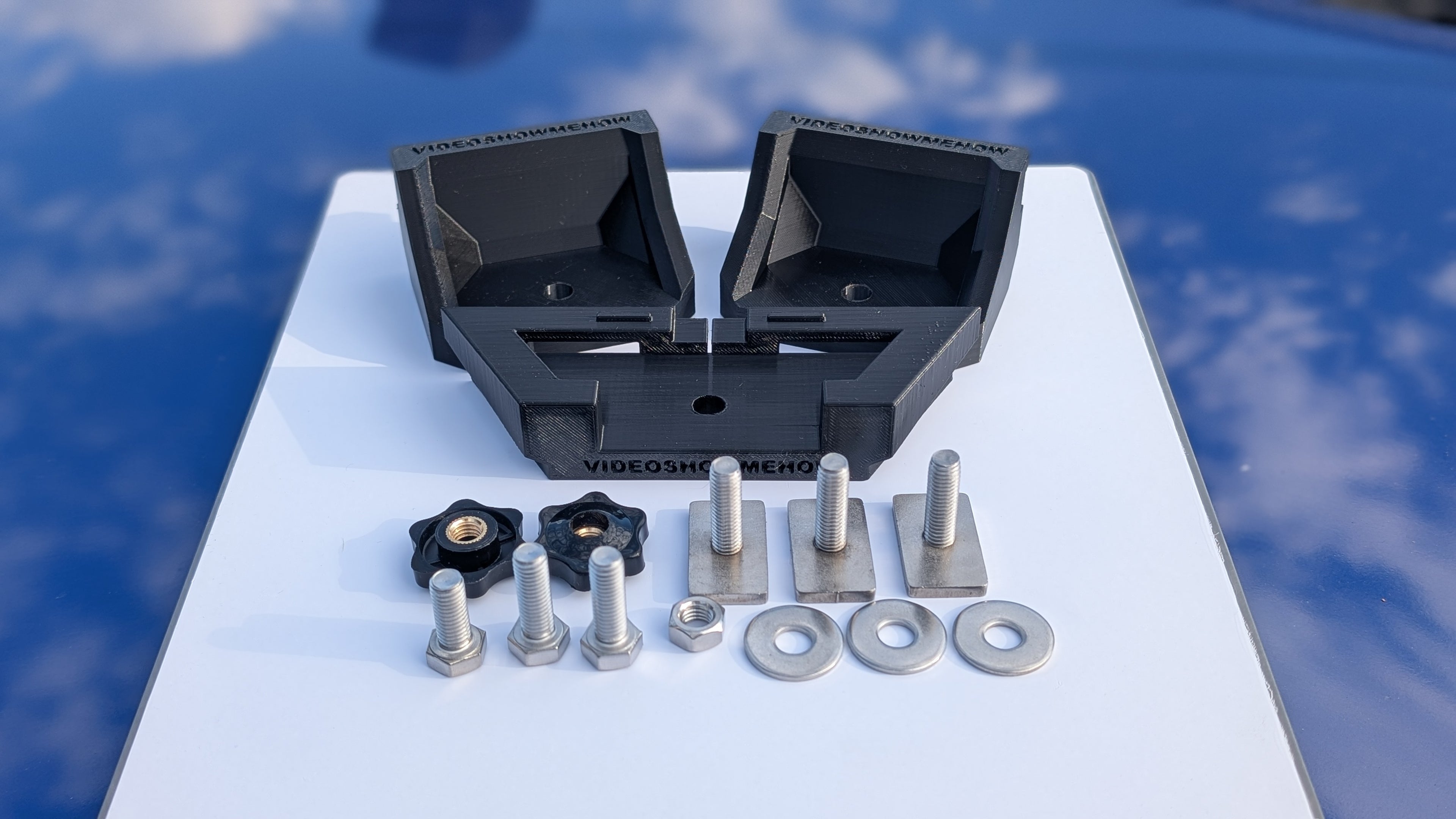 STARLINK Roof Rack Rhino Pioneer Flat Rack 3-Point Mounting System | Suits most Roof Rack Types