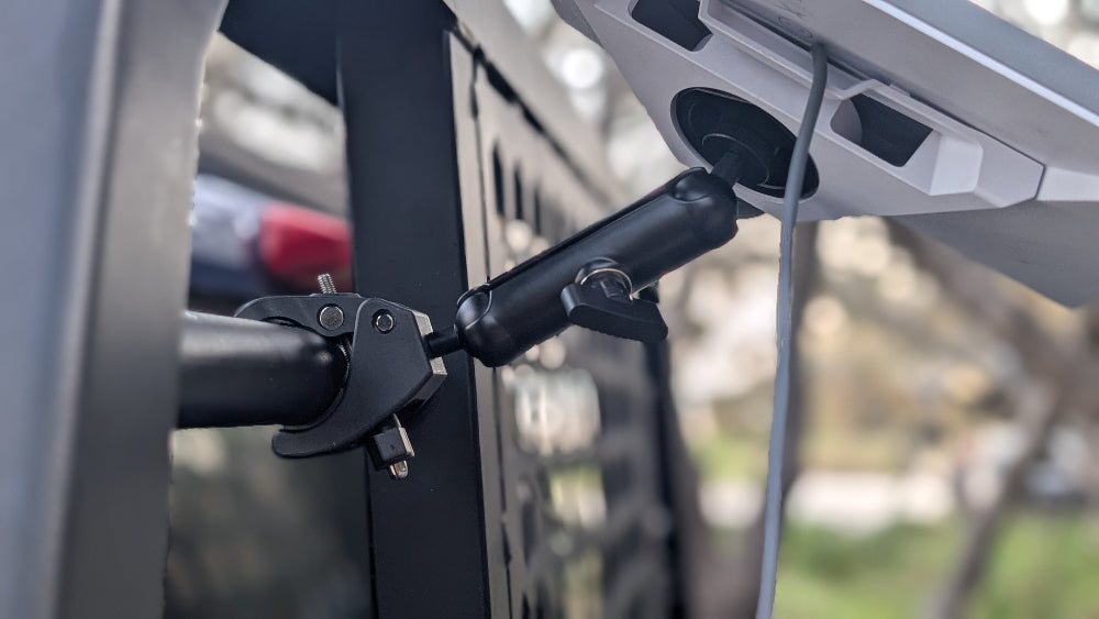 STARLINK MINI Adjustable Clamp Mount with Swivel 360 Mini Ball Head