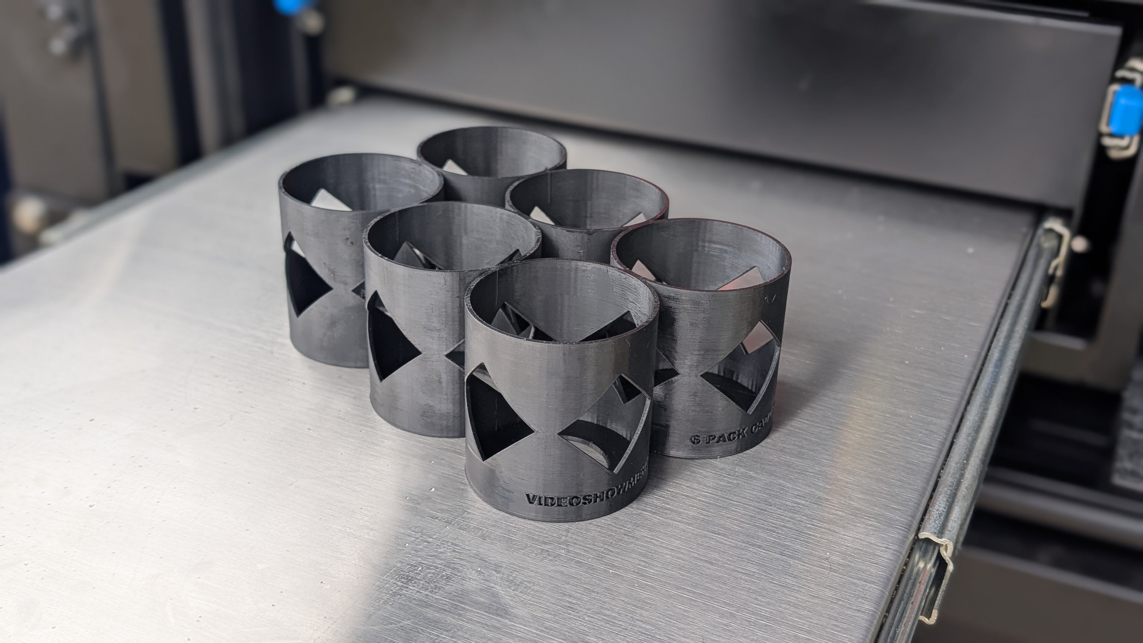 6 Pack Drinks Caddy Can Fridge Organiser - Suits 6x375mm cans