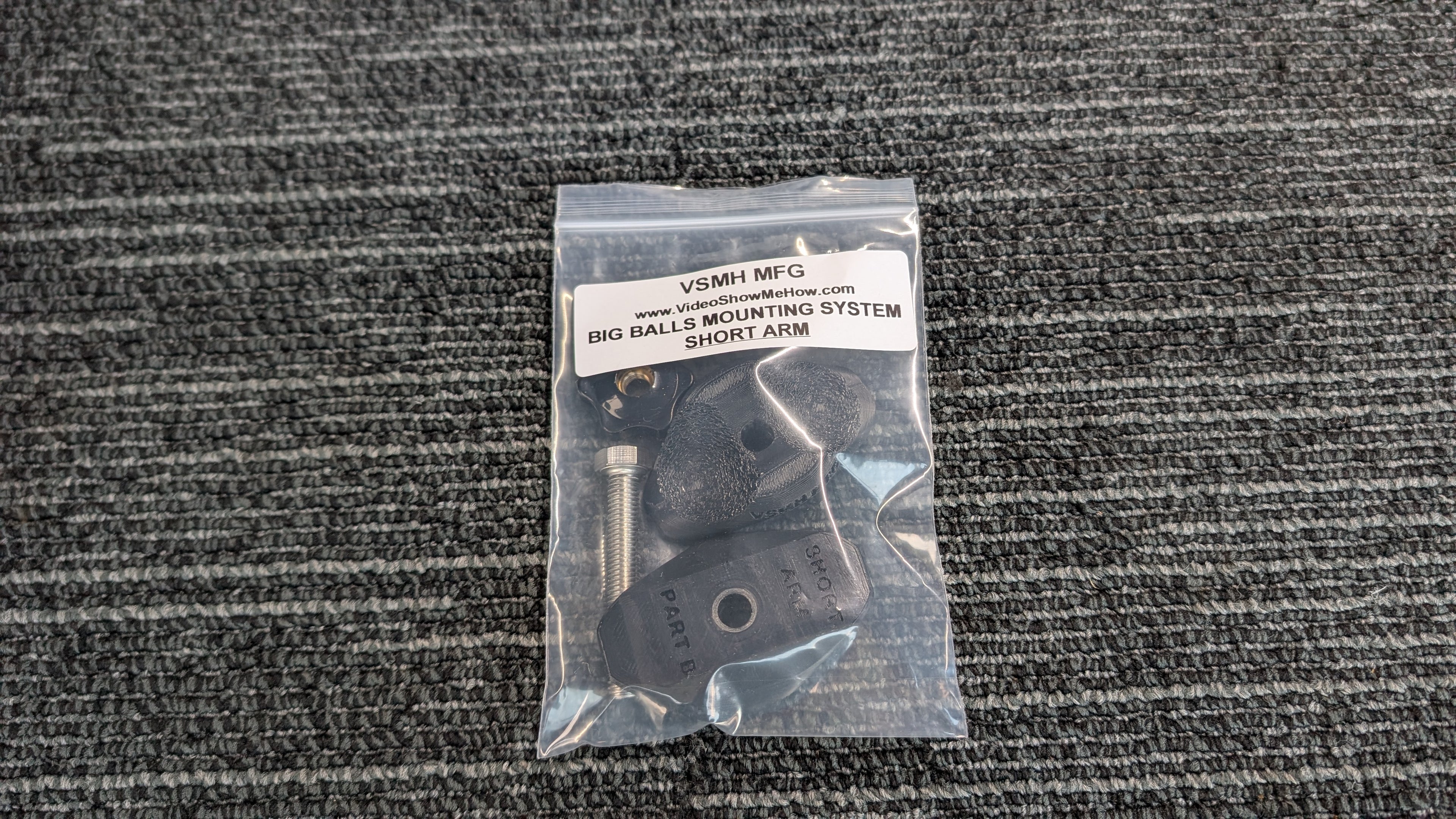 Short Arm 75mm - Big Balls Mounting System
