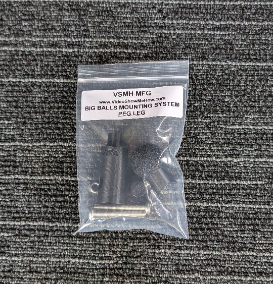 Big Balls Mounting System - Base Mount - Peg Leg