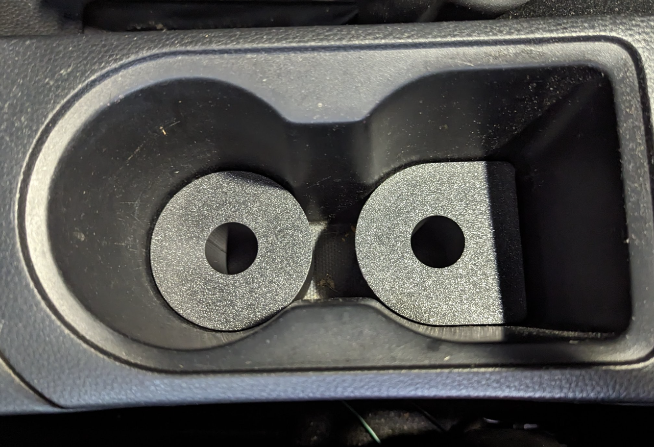 Isuzu D-MAX / Mazda BT50 (MY21+) Cup Holder Spacers Front & Rear