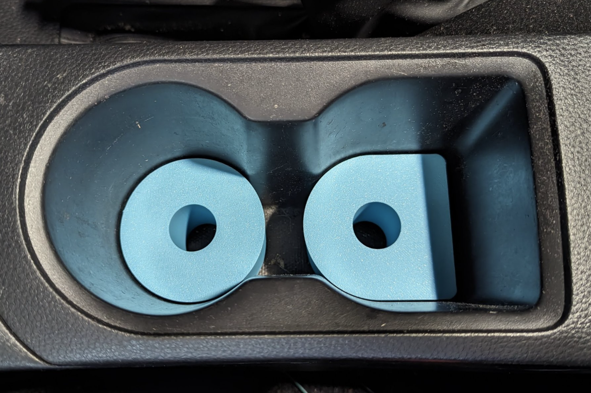 Isuzu D-MAX / Mazda BT50 (MY21+) Cup Holder Spacers Front & Rear