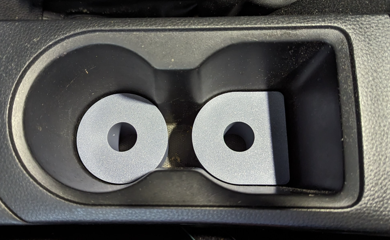 Isuzu D-MAX / Mazda BT50 (MY21+) Cup Holder Spacers Front & Rear