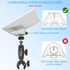 STARLINK MINI Adjustable Clamp Mount with Swivel 360 Mini Ball Head