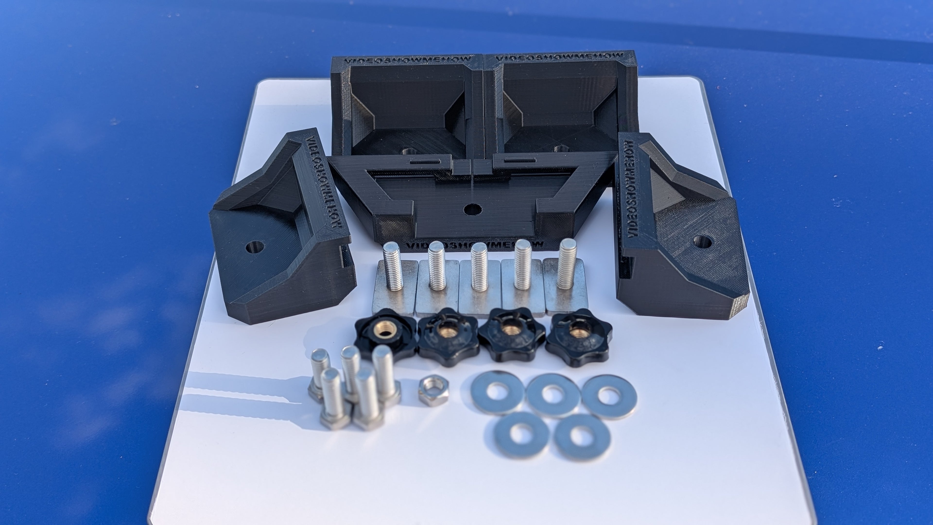 STARLINK Roof Rack Rhino Pioneer Flat Rack 5-Point Mounting System | Suits most Roof Rack Types